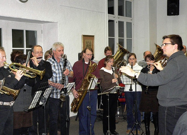 Frank Pohl, Dirigent der Waldshuter St...siker knnen weiter frei aufspielen.    | Foto: Herbst