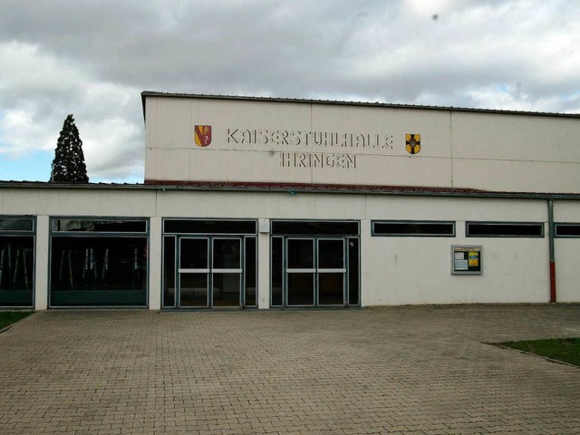 Fr 565000 Euro soll das Foyer der Ihringer Kaiserstuhlhalle umgebaut werden.  | Foto: rainer klotz