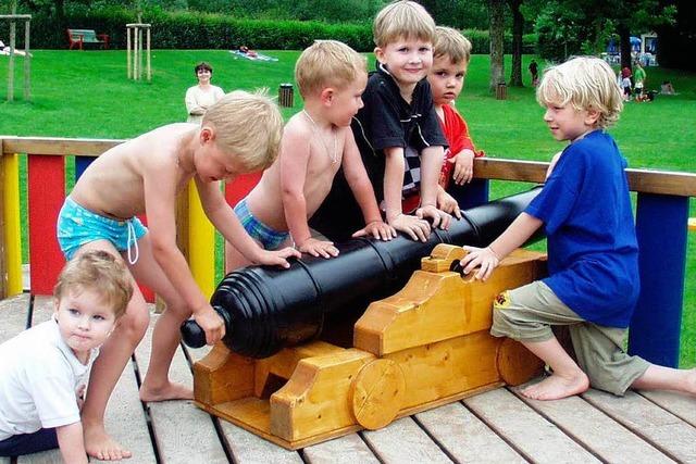 Piraten-Spielplatz im Baugebiet Dautenstein in Seelbach