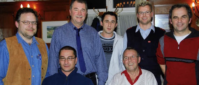 Sie bilden den Vorstand der GDL-Ortsgr...d Hermann Glckler (vorne von links).   | Foto: Sedlak