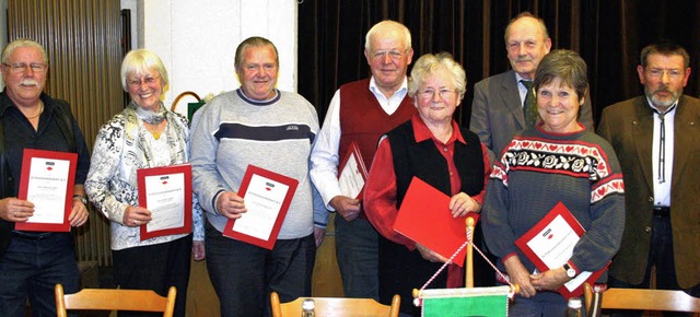 In der Hauptversammlung des Schwarzwal...iegfried Schlegel und Barbara Gediehn.  | Foto: Bronner