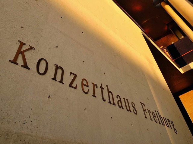 Im Konzerthaus Freiburg findet das zen...aden-wrttembergischen Landtags statt.  | Foto: Ingo