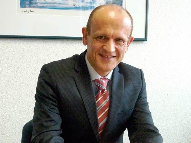 Reinhardr Krner ist der neue Leiter des Notariates am Marktplatz in Offenburg  | Foto: pr