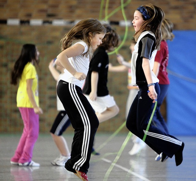 Rope Skipping macht Spa.   | Foto: christoph breithaupt