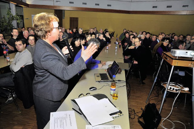 Etwa 180  Menschen besuchten die  Brg...s Projekt Freiamt bringt&#8217;s vor.   | Foto: Dieter Erggelet