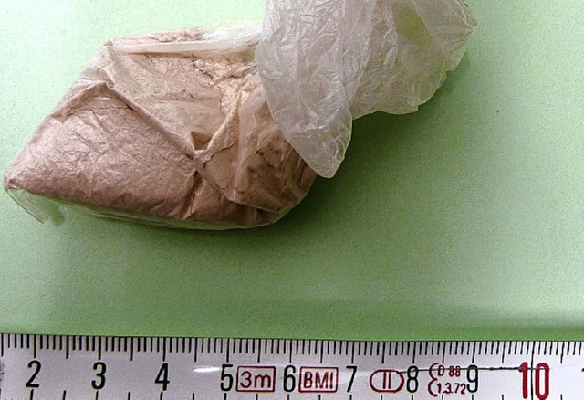 Das sichergestellte Heroin  | Foto: Polizei Offenburg