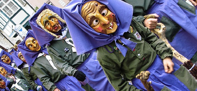 An der Fasnacht mit dabei: die Obersckinger Hexen   | Foto: old