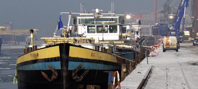 Gute Zahlen schrieb der Rheinhafen Kehl.   | Foto: hafen