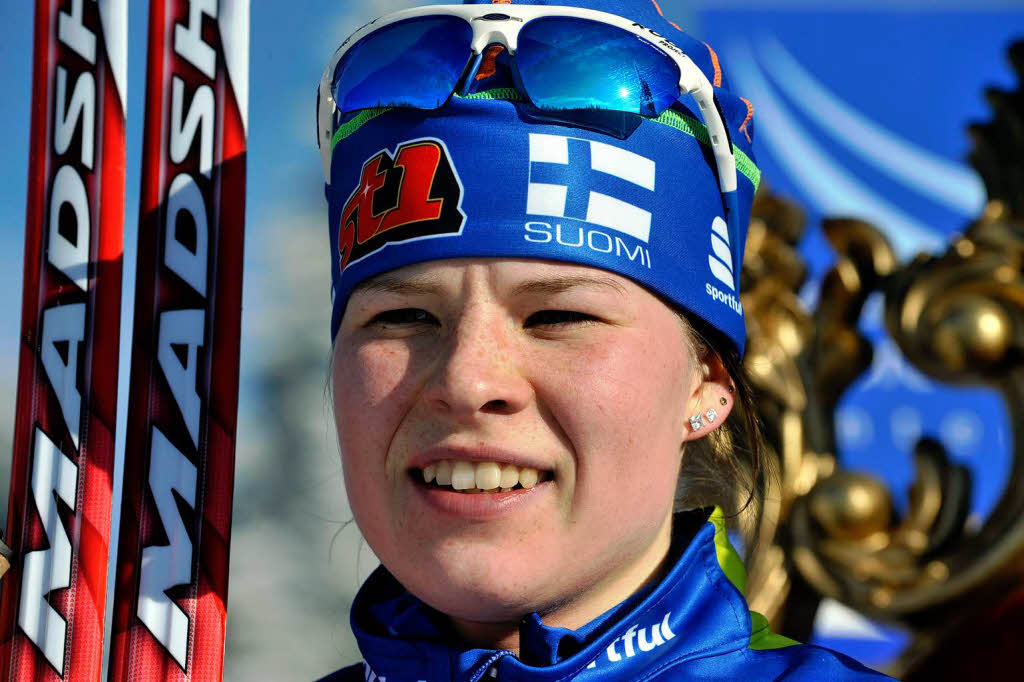 Goldmedaillengewinnerin Krista Lahteemaki