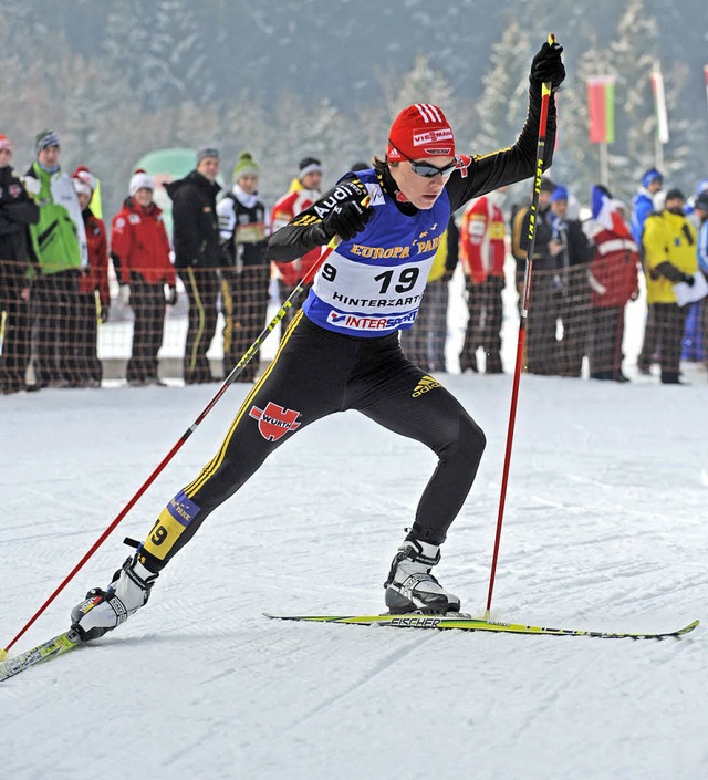 Fulminante Aufholjagd: Fabian Riele s...g 19 im Springen auf den fnften Platz  | Foto: Patrick Seeger