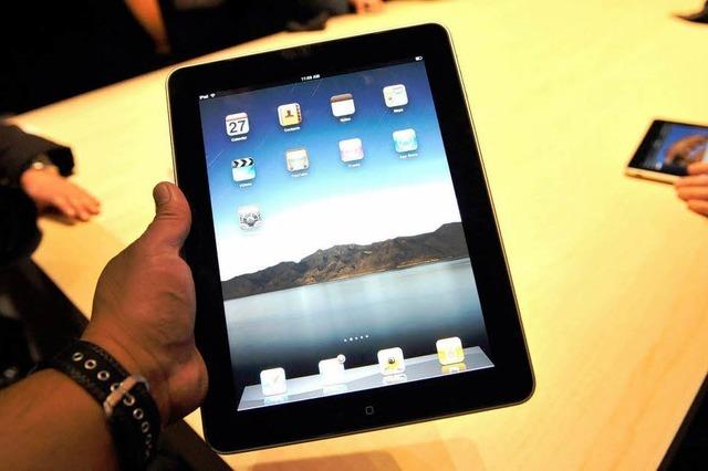 Fotos: Steve Jobs prsentiert das neue iPad