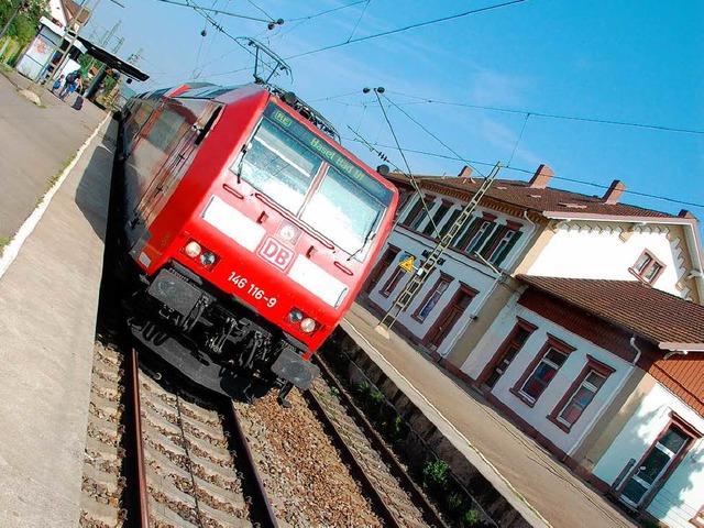 Keine Tieflage fr Haltingen: Im Proje...ler Wnsche nicht verstndigen knnen.  | Foto: Hannes Lauber