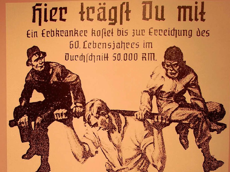 Ausstellung über den Krankenmord im Nationalsozialismus Breisach