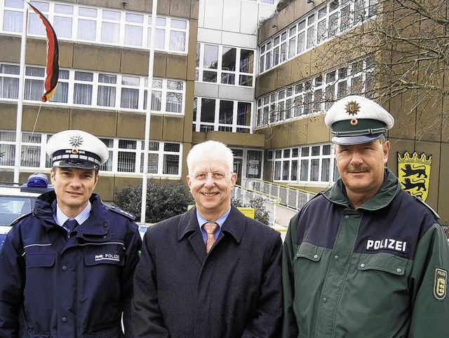 Die Polizeidirektion hat seit 25 Jahre... und dem Kollegen Wolfgang Gisinger.    | Foto: Gerard