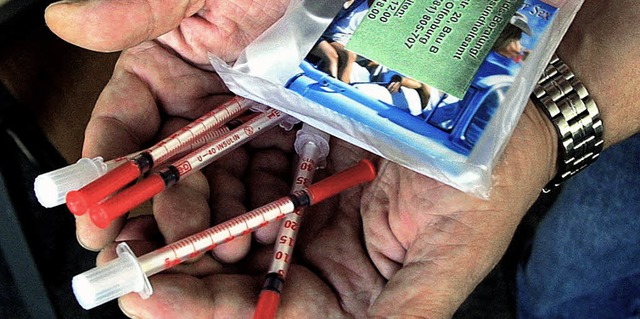 Der Kontaktladen hilft Drogenschtigen...Spritzen und praktischer Lebenshilfe.   | Foto: Heck