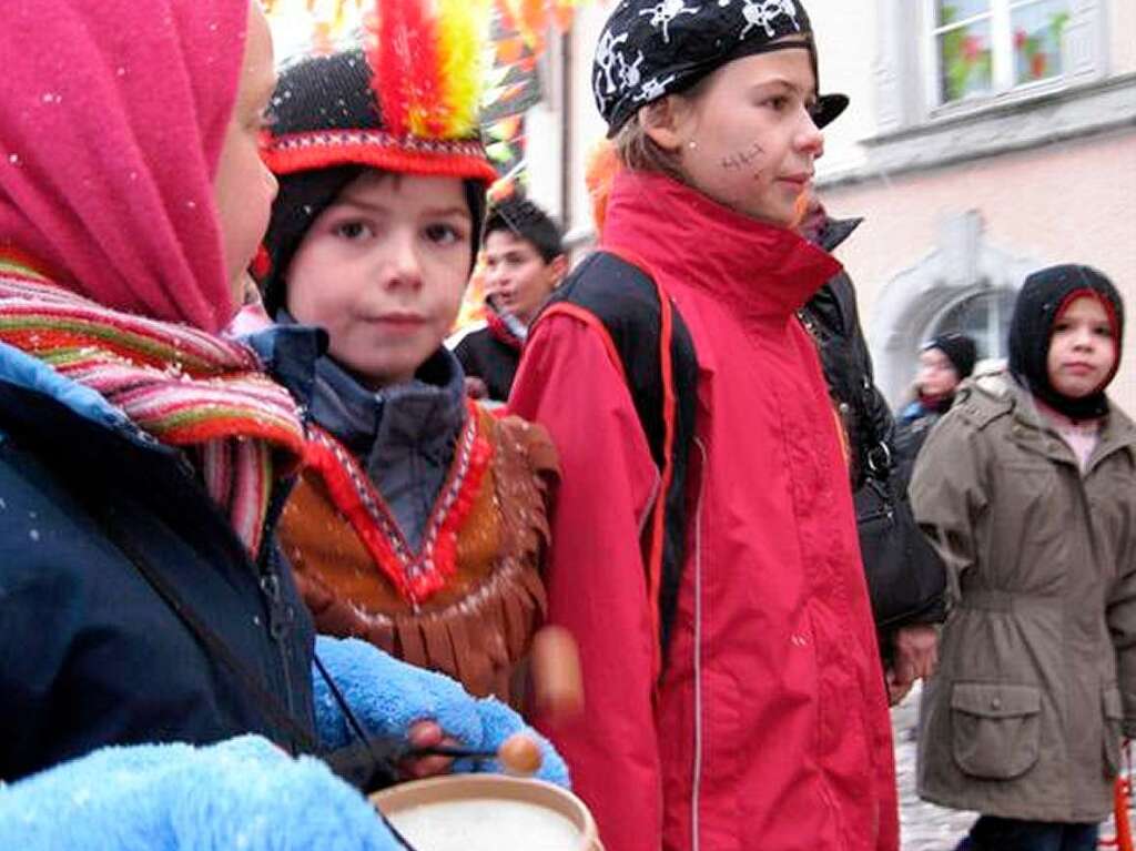 Bunt und laut war’s bei der Kindertschttermusik