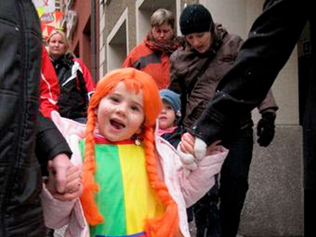 Bunt und laut war’s bei der Kindertschttermusik