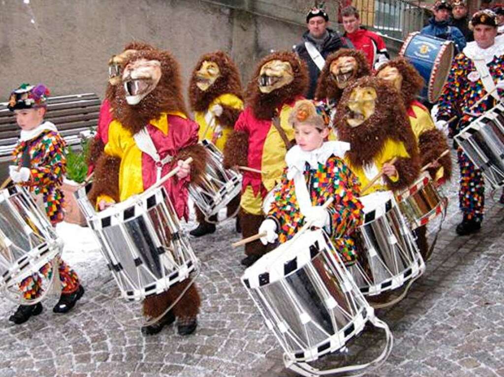 Bunt und laut war’s bei der Kindertschttermusik