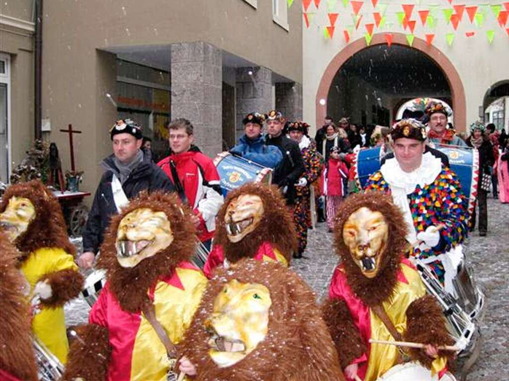 Bunt und laut war’s bei der Kindertschttermusik