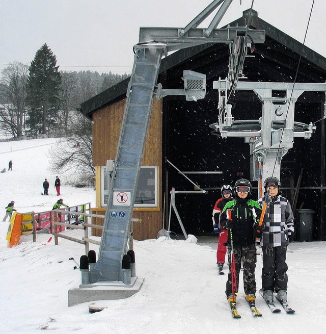 Skilift Saig am groen Kuhberg  | Foto: Eva Weise