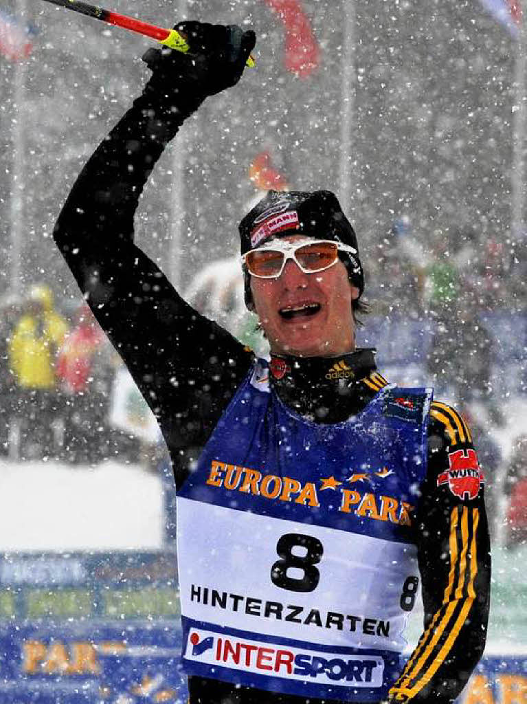 Janis Morweiser vom Skiinternat Furtwangen hat bei der Junioren-WM in Hinterzarten ber 10  Kilometer der  Nordischen Kombinierer Silber geholt.