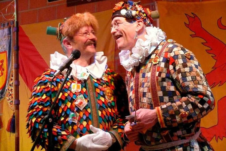 Felix Klingele und Charly Oberle, Zunftmeister der mehreren und der minderen Stadt (Foto: Saskia Baumgartner) Felix Klingele und Charly Oberle, Zunftmeister der mehreren und der minderen Stadt (Foto: Saskia Baumgartner)