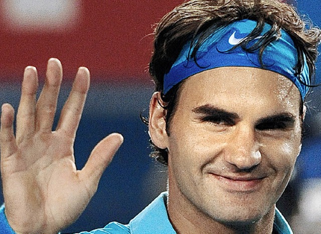Entspannt: Roger Federer   | Foto: afp