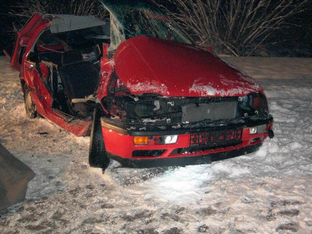 Verkehrsunfall in Drlinbach  | Foto: Polizei