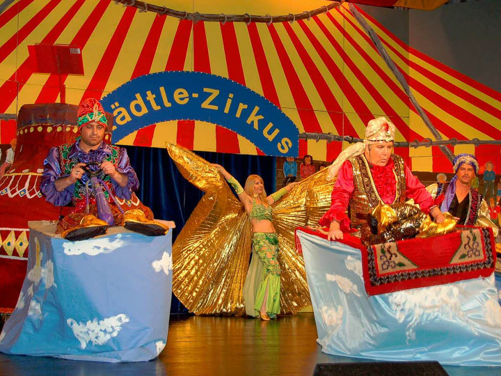 Zirkus war das Motto beim Neuenburger Zigeunerball