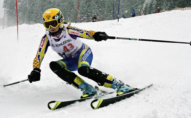 Marlene Thoma von der WSG Feldberg wur...chlermeisterschaft Fnfte im Slalom.   | Foto: Herzog