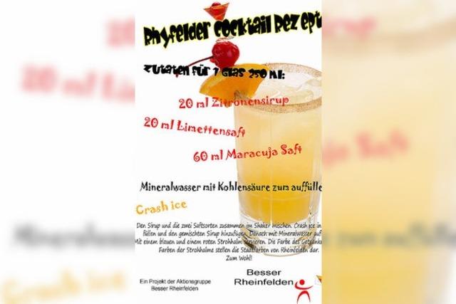 Rheinfelder Cocktail geht prima ohne