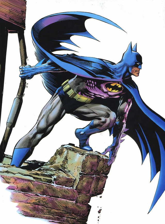 Ein Bild der Kraft und Dynamik: Batman...et vom legendren Zeichner Neal Adams   | Foto: Panini Comics