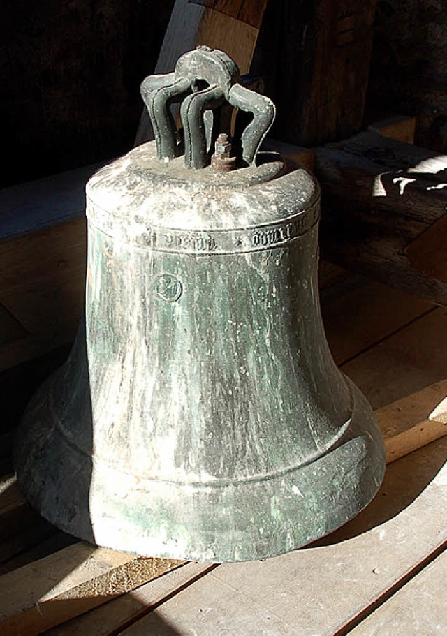 Zwei Glocken hat St. Cyriak bereits, eine dritte steht auf der Wunschliste.   | Foto: Andrea Drescher