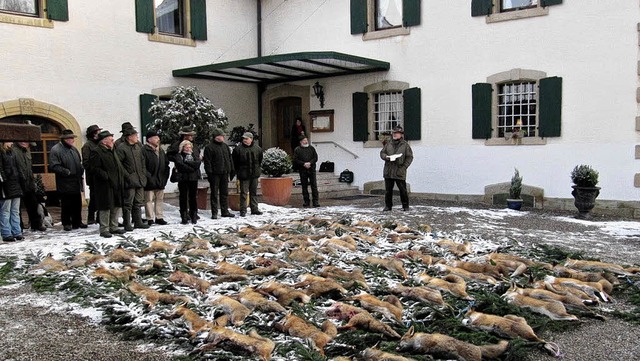 Am Gasthof Engemhle in Wintersweiler ...nsamen Schsseltreiben abgeschlossen.   | Foto: privat