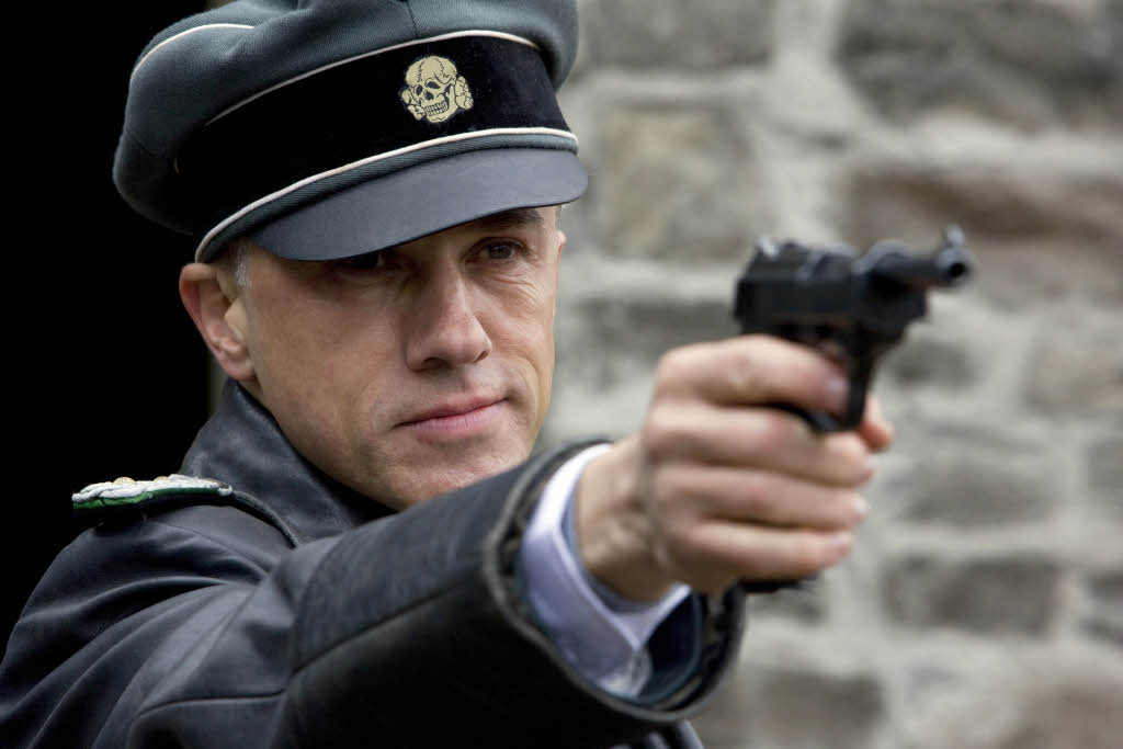 Christoph Waltz als  Nazi-Oberst Hans Landa in  "Inglourious Basterds"