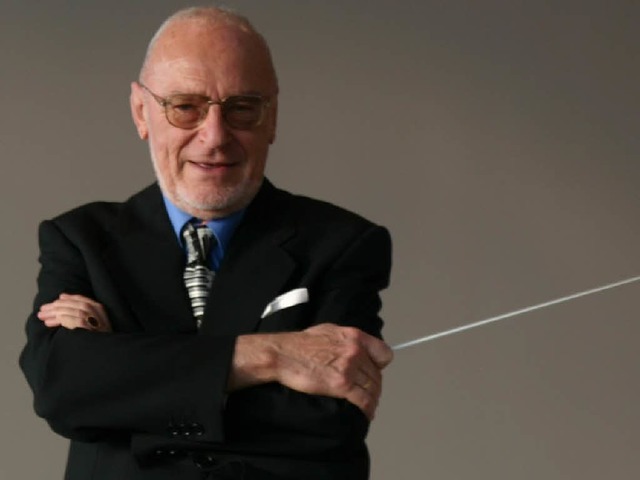 Frher Chef- und heute Ehrendirigent der SWR-Sinfoniker: Michael Gielen  | Foto: Lamparter