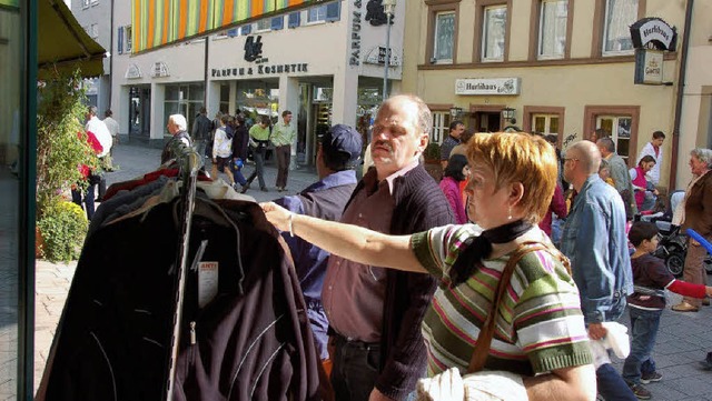 Ein Kassenschlager sind verkaufsoffene...gfristig angelegtes Konzept absegnen.   | Foto: Andr Hnig