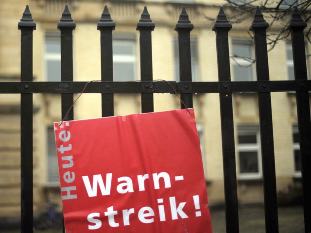 Warnstreik im ffentlichen Dienst.  | Foto: ddp