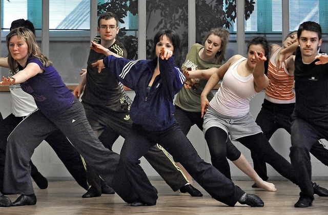 Tanzen ist Schulfach an der Musicalschule.  | Foto: Michael Bamberger