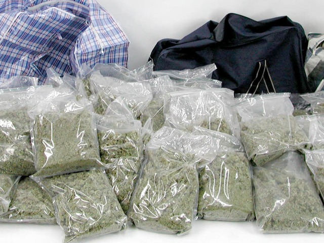 22,5 Kilogramm Marihuana hat die Poliz...kreis Waldshut-Tiengen sichergestellt.  | Foto: Polizei