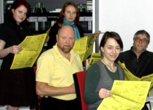 Neue Gesichter bei der Narrenzeitung: ...kteurin&#8220; Katharina Reichenbach.   | Foto: zvg