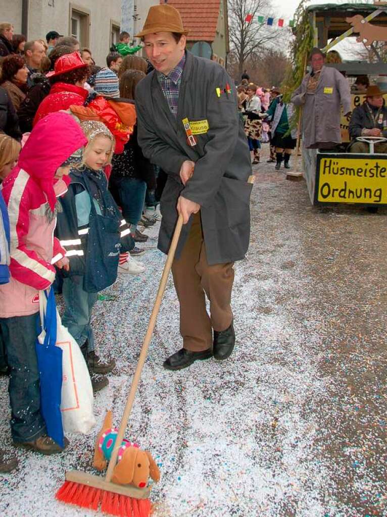 „Hsmeister Kraus“: Die Clique des Merdinger Jahrgangs 1964 fngt schon mal zu schweifen an.