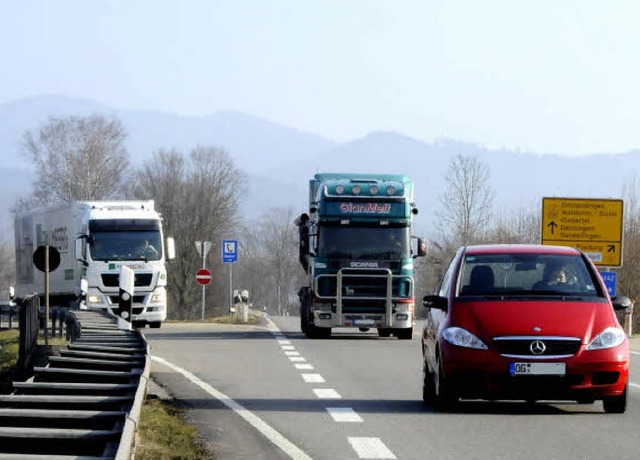 Immer wieder ereigneten sich an der Ei...iese Gefahrenstelle entschrft werden.  | Foto: Zimmermann-Duerkop