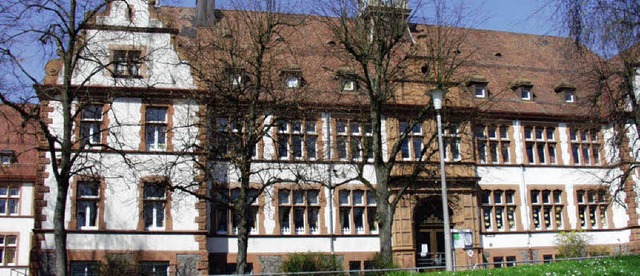 Die Schillerschule ist knftig Werkrea...n der Goetheschule zusammengefasst.     | Foto: bz-archiv