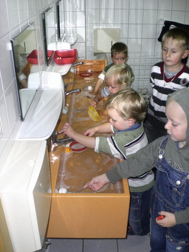 Drei Kinder unter drei Jahren haben si...im Kindergarten Bremt gut eingelebt.    | Foto: Privat