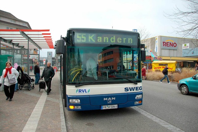 Mehr Busse sollen auf der Line 55 eingesetzt werden.   | Foto: Steineck