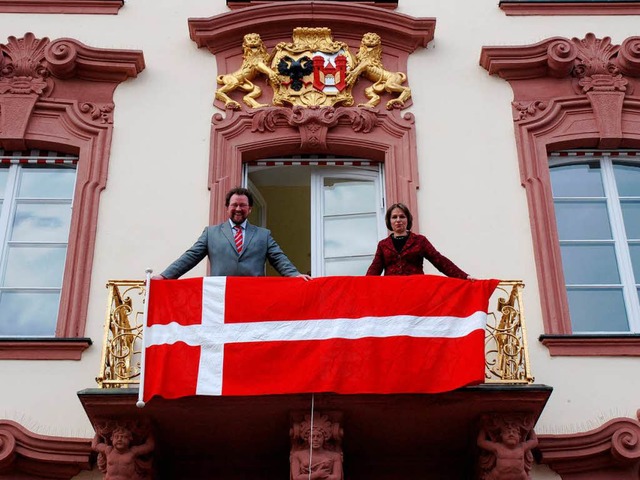 Der stdtische Kulturfachbereichsleite...freuen sich auf Besuch aus Dnemark.    | Foto: rab