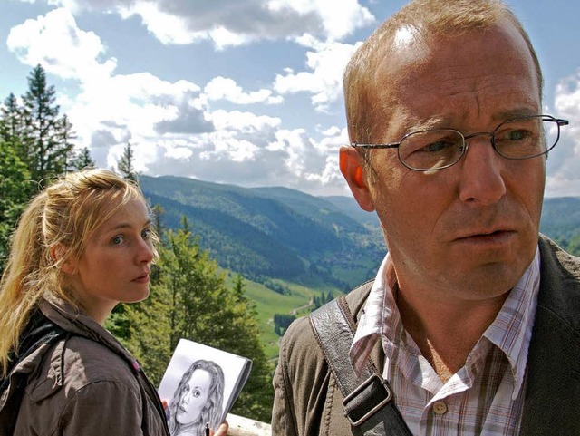 Heino Ferch als Matthias Auerbach und ...hl als Inka stehen vor groen Rtseln.  | Foto: ZDF, Maria Wiesler