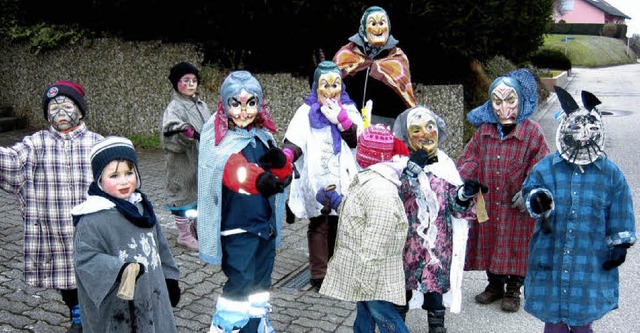 &#8222;Bachdatscher mit dem Lumpe&#822...n der bevorstehenden Fasnet zu knden.  | Foto: Reiner Merz