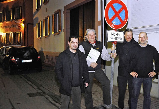 &quot;Wir werden nicht klein beigeben&... der Verkehrssituation in ihrer Strae  | Foto: Zimmermann-Duerkop